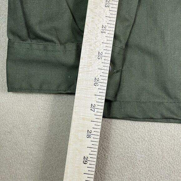 Cross Colours Shaket Mens M Green Army USA Limited Edition Shirt Jacket Adult - Picture 9 of 15